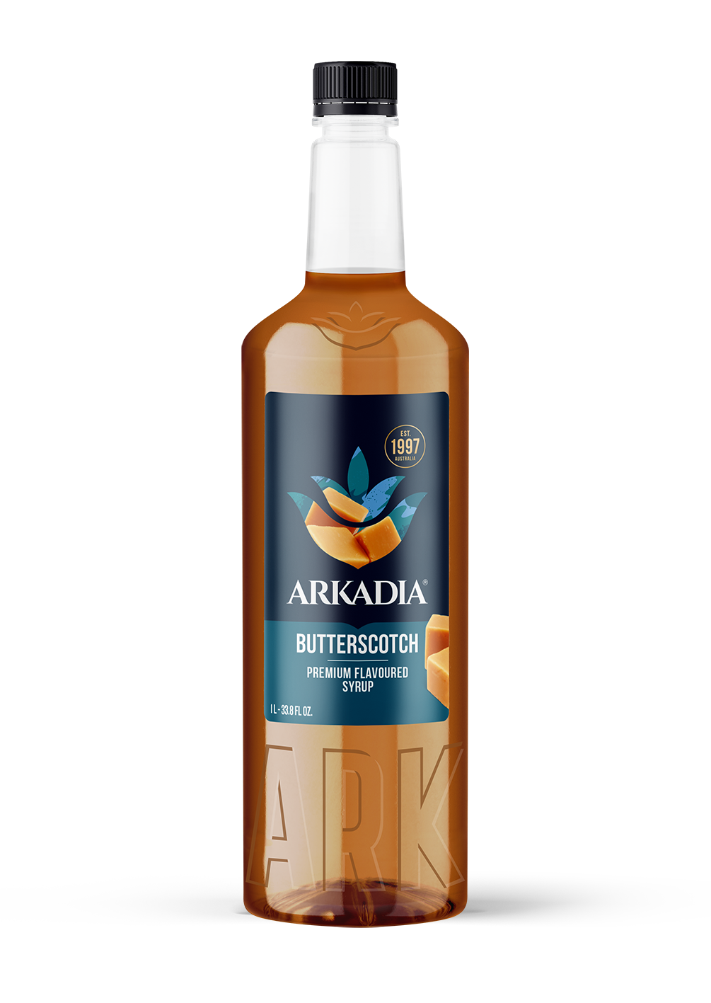 Waddi Speciality Coffee - Arkadia - Premium Butterscotch Syrup 1L