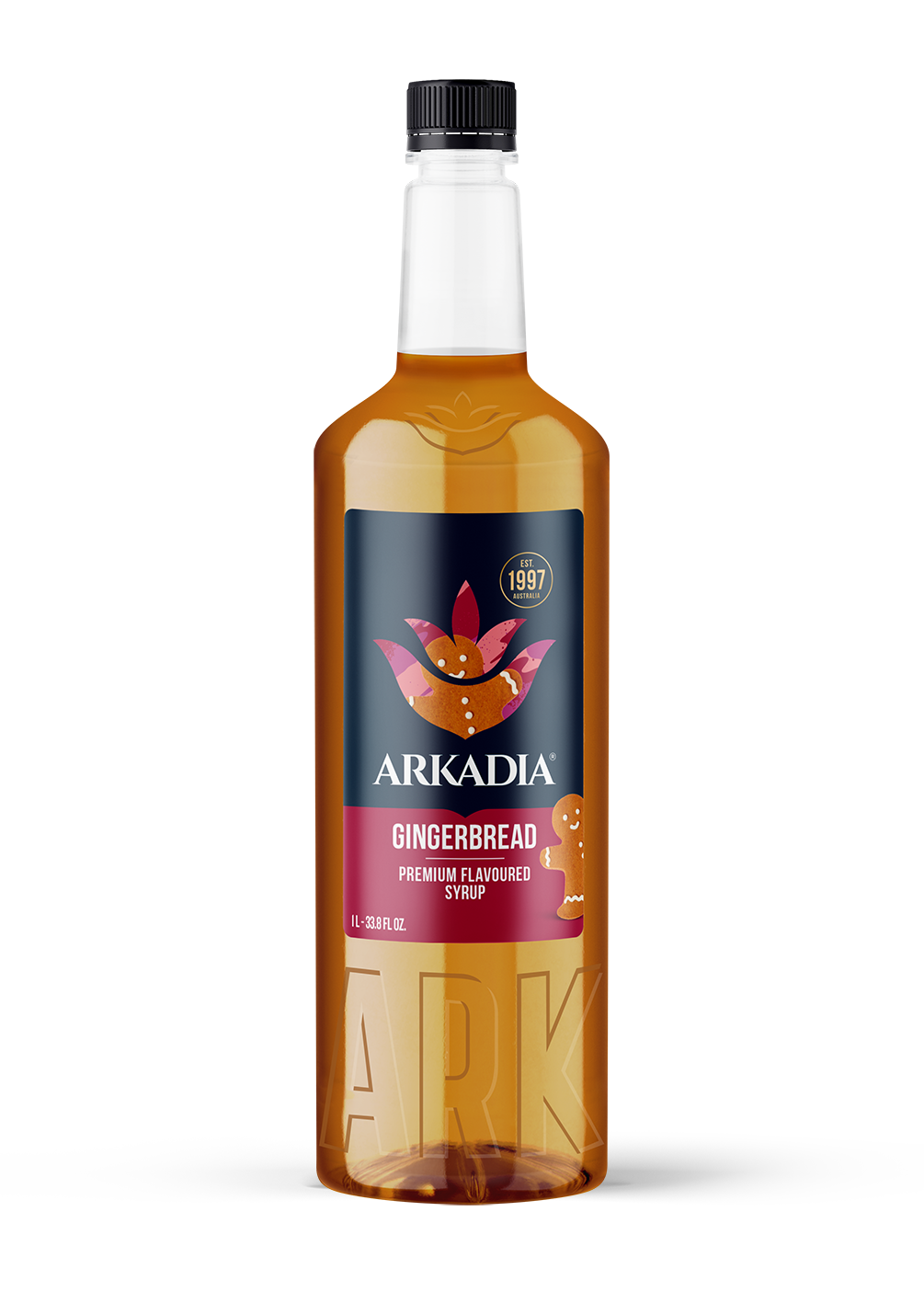 Waddi Speciality Coffee - Arkadia - Premium Gingerbread Syrup 1L