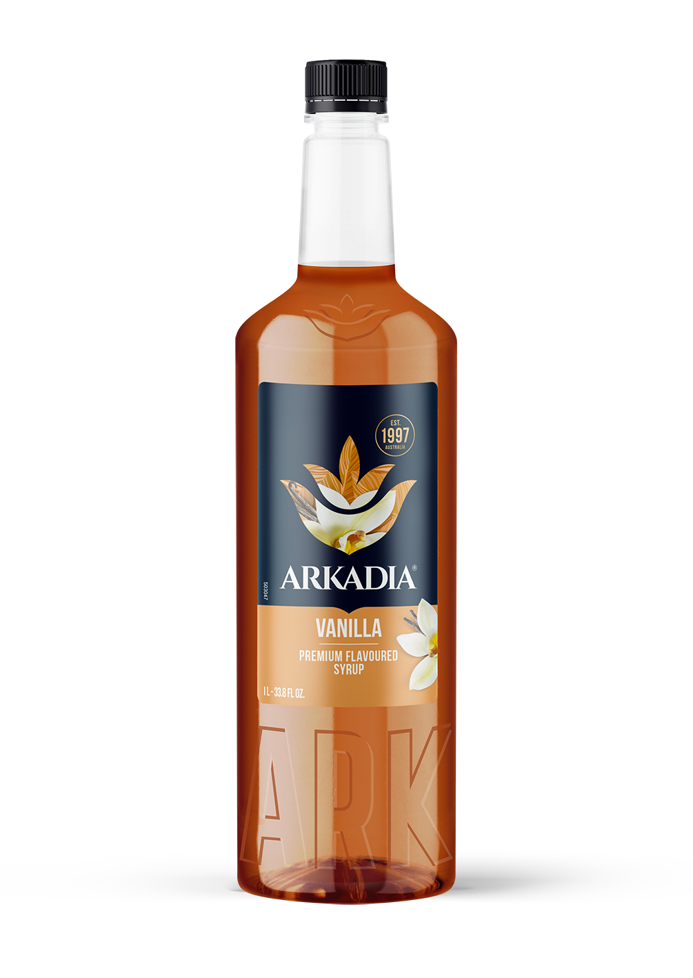 Waddi Speciality Coffee - Arkadia - Premium Vanilla Syrup 1L
