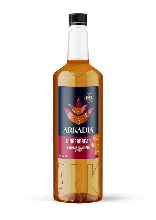 Waddi Speciality Coffee - Arkadia - Premium Gingerbread Syrup 1L