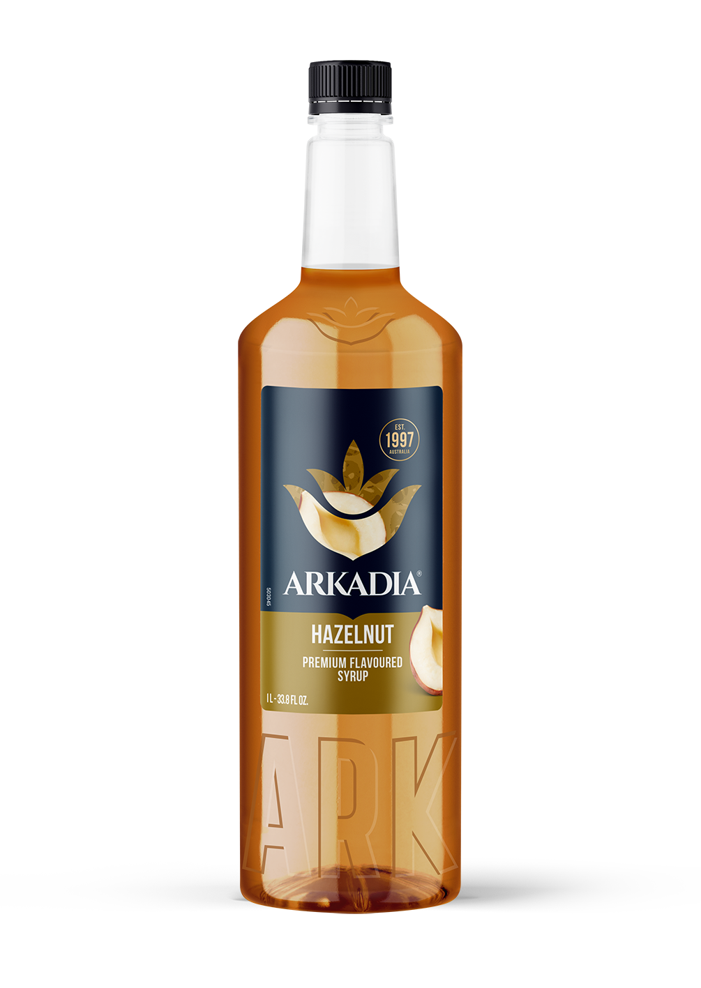 Waddi Speciality Coffee - Arkadia - Premium Hazelnut Syrup 1L