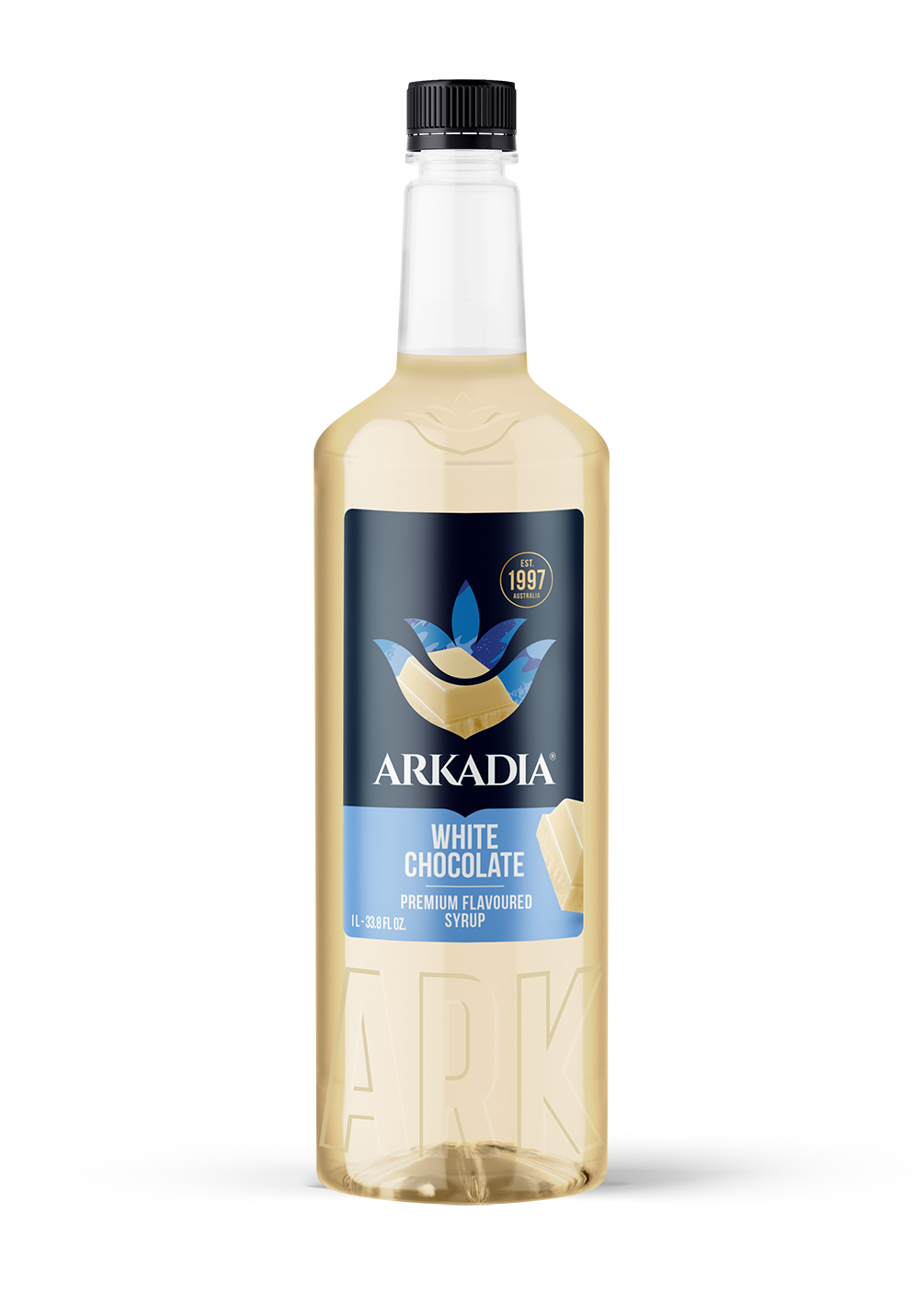 Waddi Speciality Coffee - Arkadia - Premium White Chocolate Syrup 1L