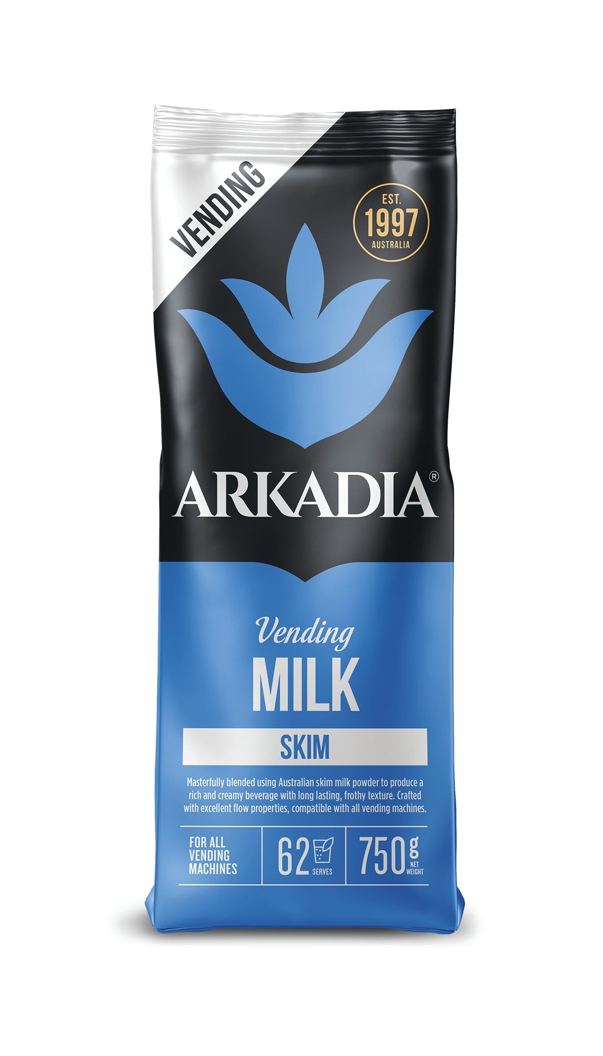 Waddi Speciality Coffee - Arkadia - Vending Premium Skim Milk 750g