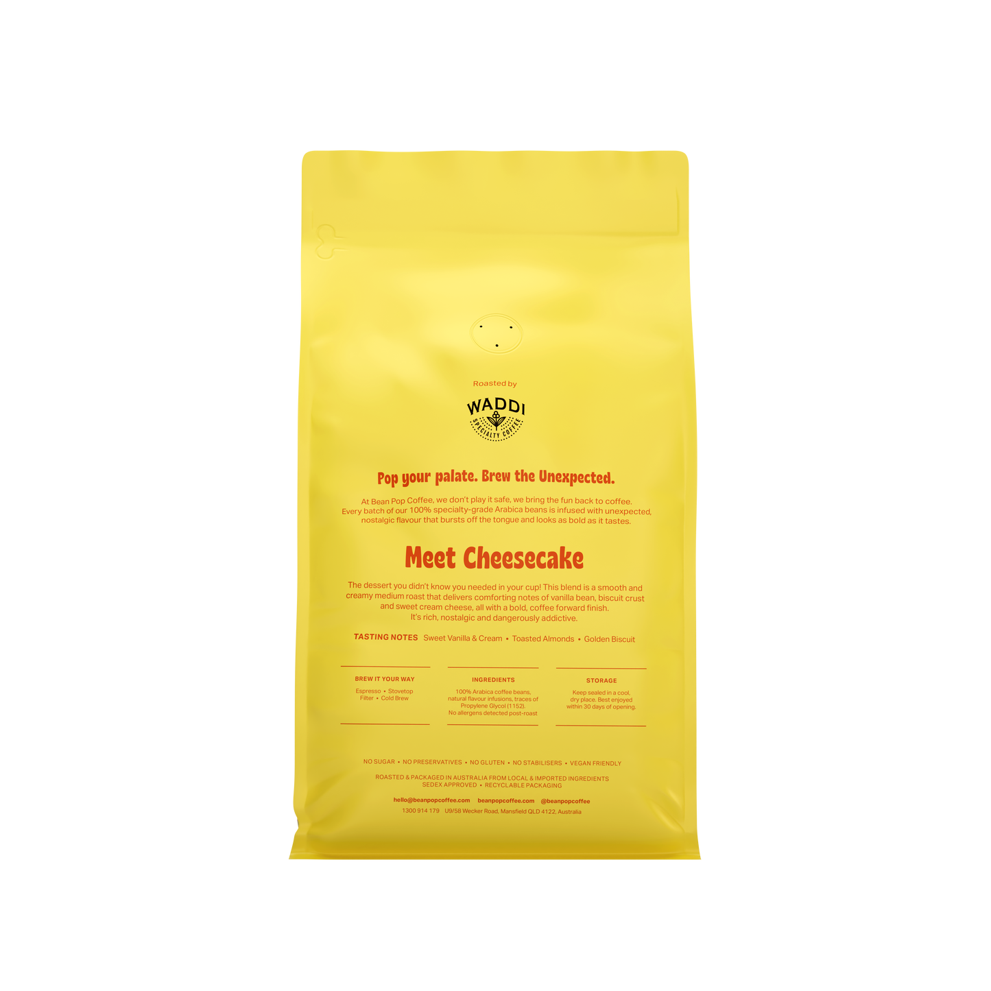 CHEESECAKE COFFEE BEANS