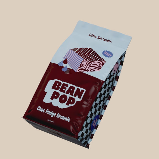 CHOC FUDGE BROWNIE COFFEE BEANS